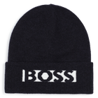 Bonnet en tricot, BLEU CARGO, hi-res