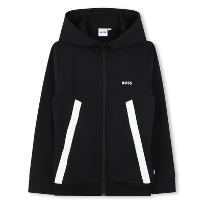 Cardigan &agrave; capuche BOSS GARCON