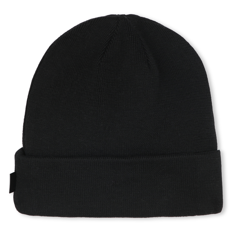 Bonnet en tricot avec strass KARL LAGERFELD KIDS 
                    FILLE