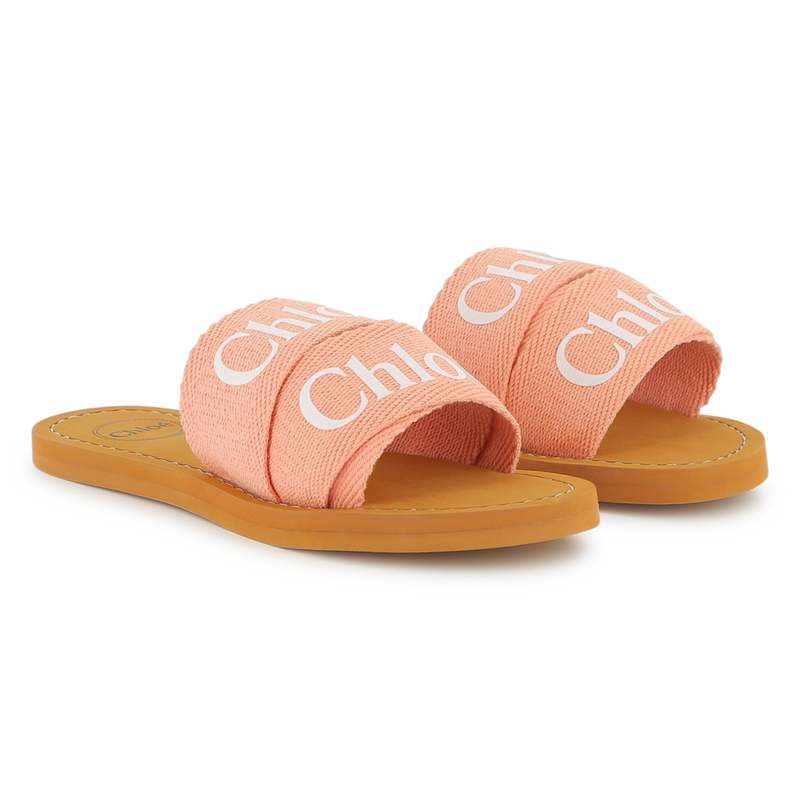 Claquettes avec logo CHLOE 
                    FILLE