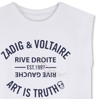 Tee-shirt manches courtes ZADIG VOLTAIRE 
                    FILLE