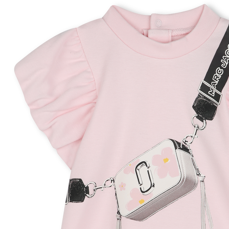 Robe manches courtes en coton MARC JACOBS 
                        UNISEXE