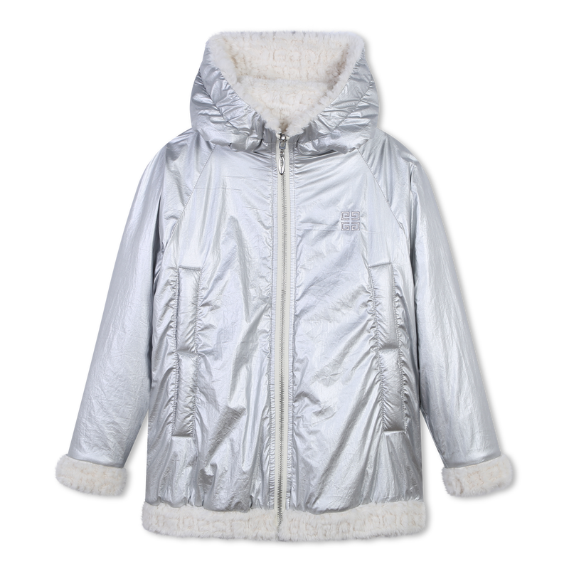 Veste réversible à capuche GIVENCHY 
                    FILLE