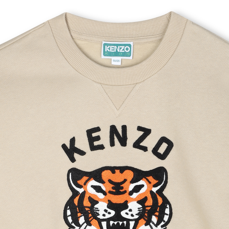 Sweat en molleton non gratté KENZO KIDS 
                    GARCON