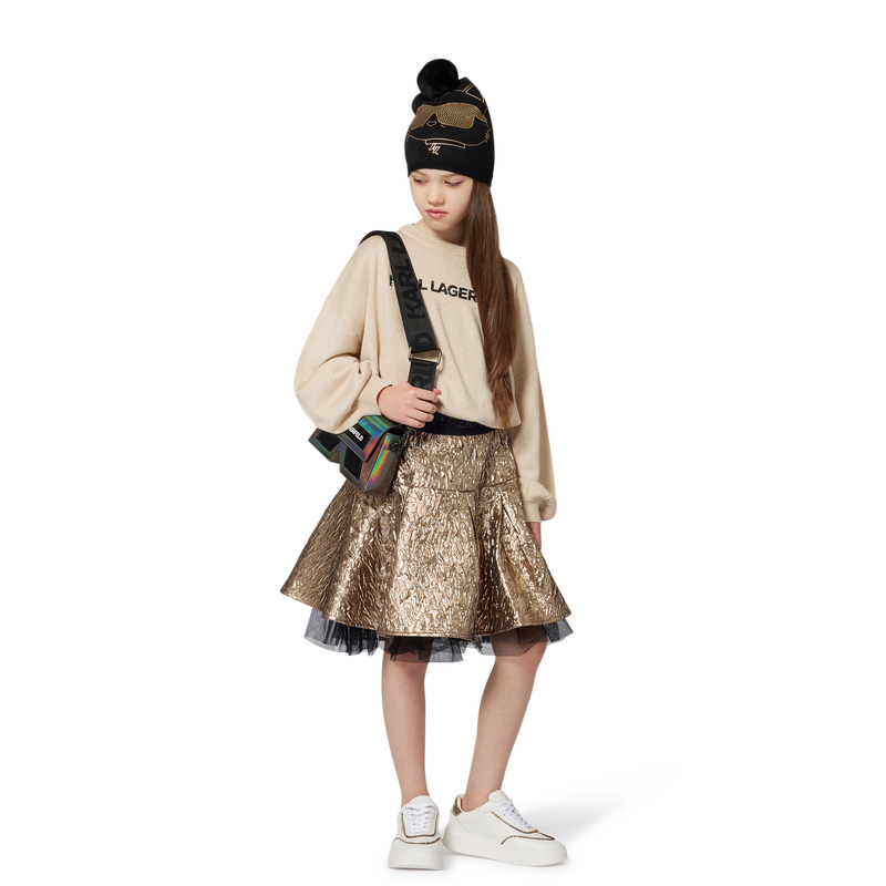 Pull en tricot KARL LAGERFELD KIDS 
                        FILLE