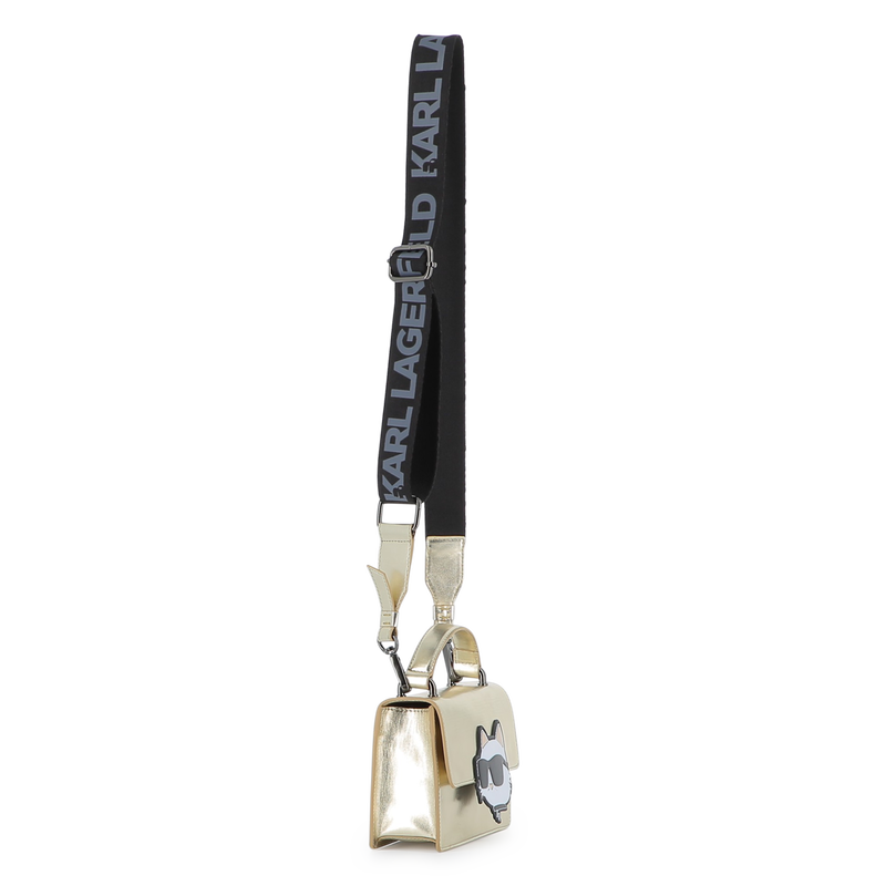 Sac à main en textile enduit grain fin KARL LAGERFELD KIDS 
                    FILLE