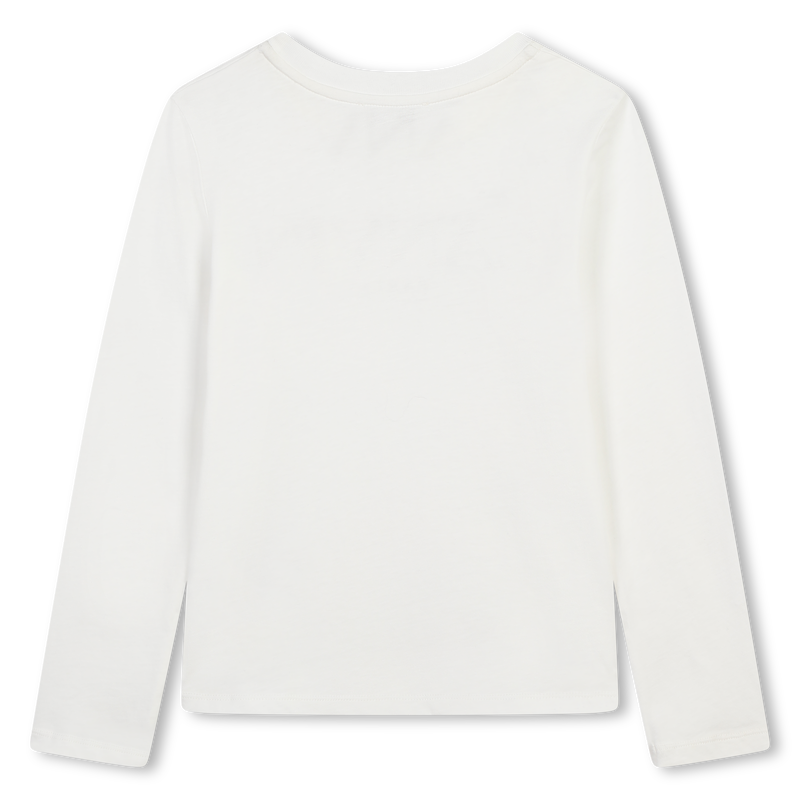 T-shirt avec sigle paillet&eacute; LANVIN 
                        FILLE