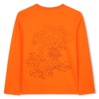 T-shirt &agrave; manches longues KENZO KIDS 
                    GARCON