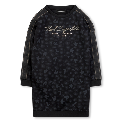 Robe à manches longues KARL LAGERFELD KIDS FILLE