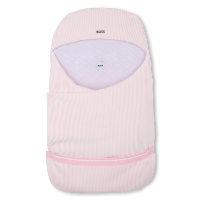 Nid d'ange en velours rayé BOSS UNISEXE