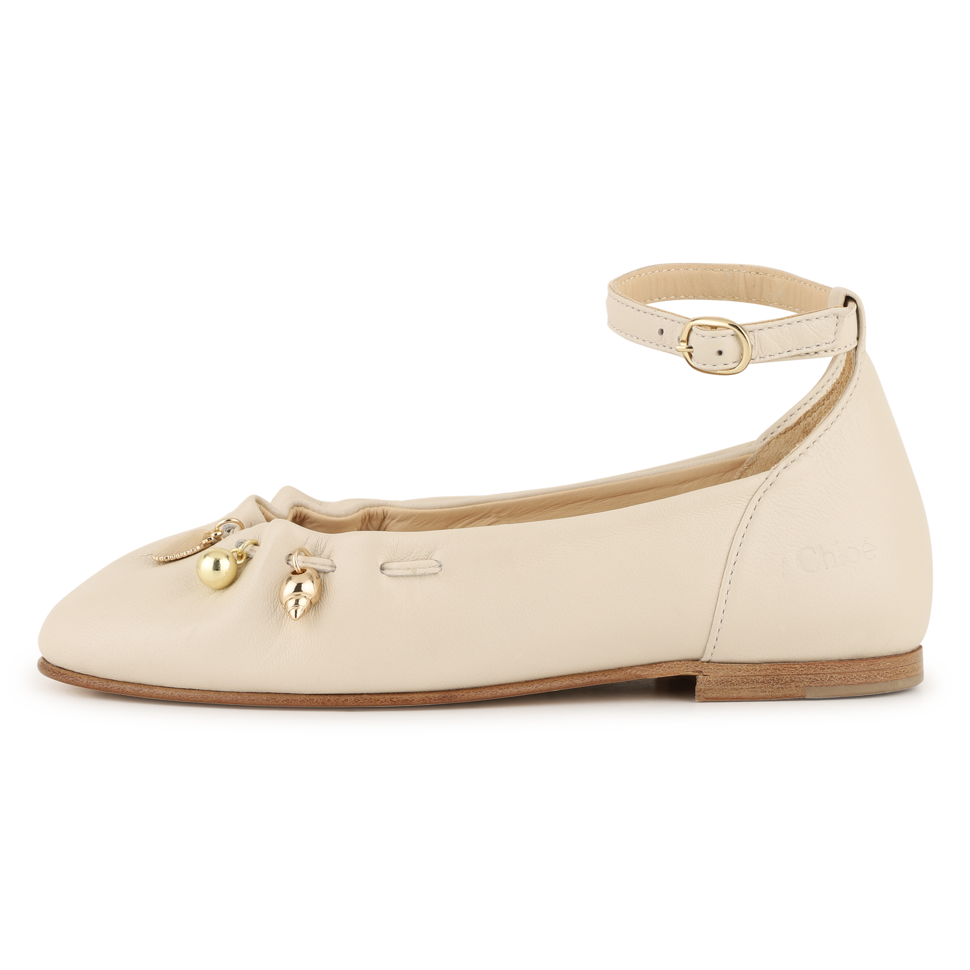 Ankle Strap Ballet Flats