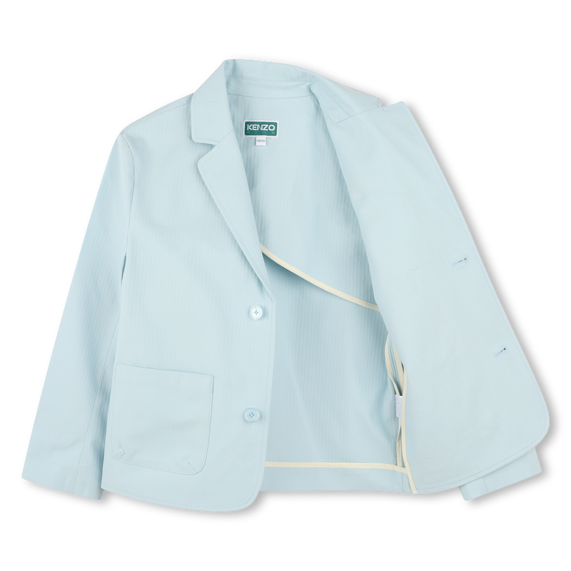 Veste de costume en coton KENZO KIDS 
                    GARCON