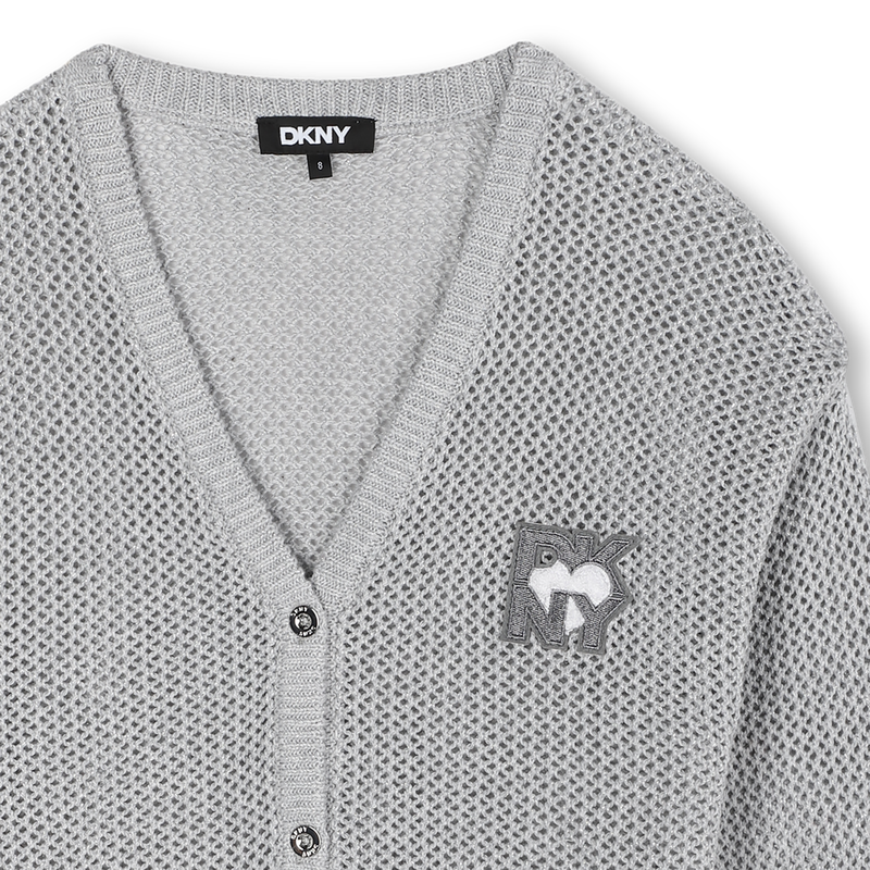 Cardigan en tricot DKNY 
                        FILLE