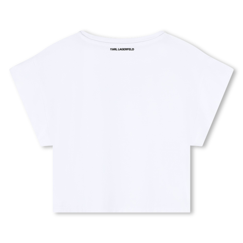 Top à manches courtes KARL LAGERFELD KIDS 
                    FILLE