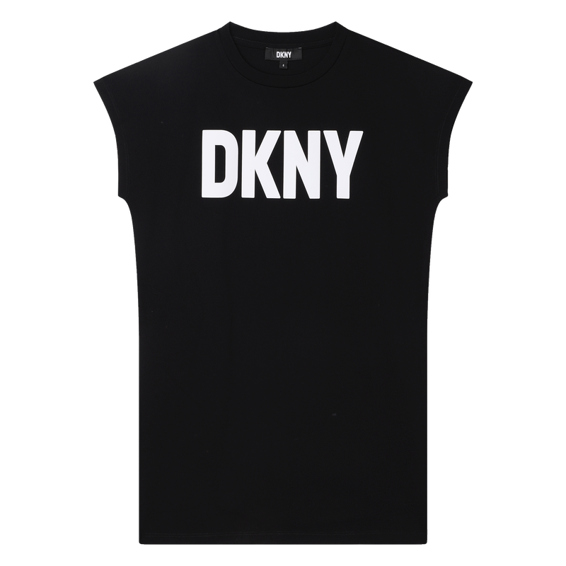 Robe 2-en-1 ouverte au dos DKNY 
                    FILLE