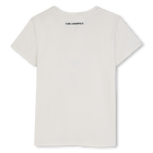 Tee-shirt manches courtes KARL LAGERFELD KIDS 
                    FILLE