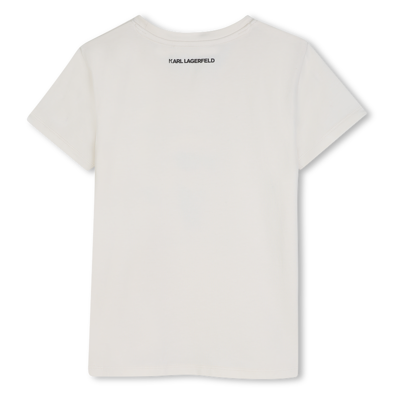 Tee-shirt manches courtes KARL LAGERFELD KIDS 
                        FILLE