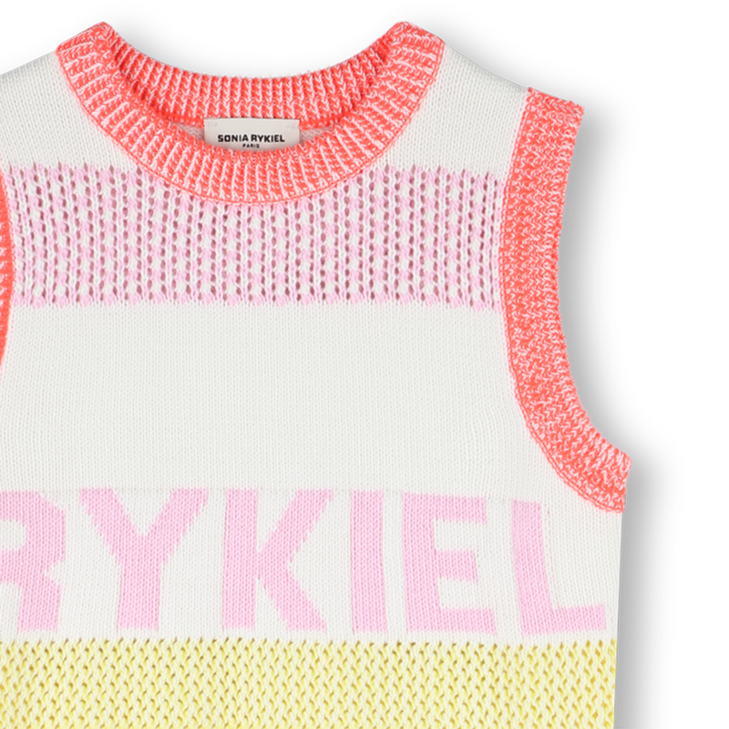 Robe sans manche en tricot SONIA RYKIEL 
                        FILLE
