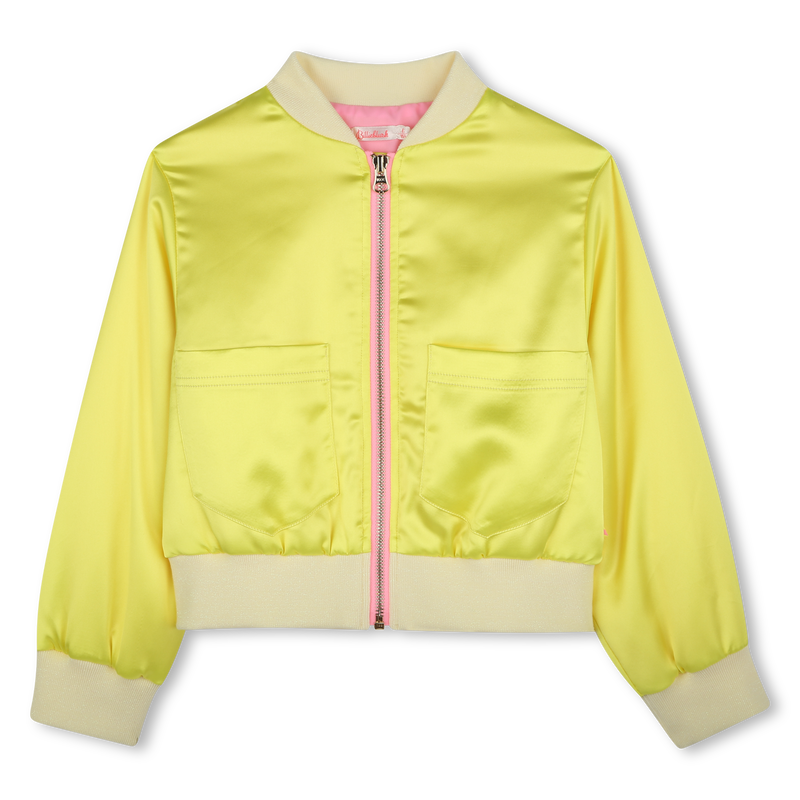 Veste satinée avec badge BILLIEBLUSH 
                    FILLE
