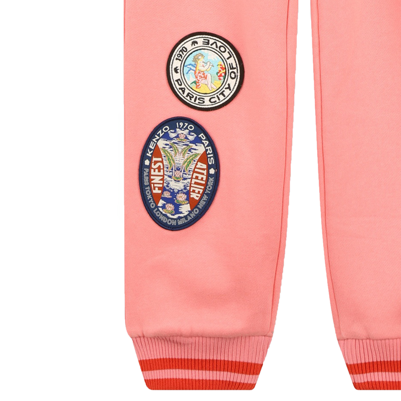 Pantalon de jogging molletonné KENZO KIDS 
                    FILLE