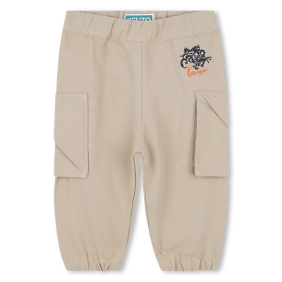 Pantalon en coton KENZO KIDS UNISEXE