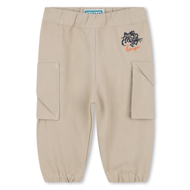 Pantalon en coton KENZO KIDS 
                    UNISEXE