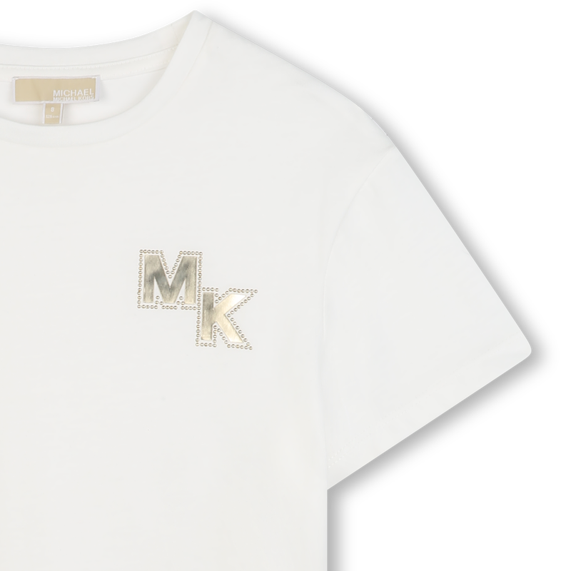 T-shirt manches courtes en jersey MICHAEL KORS 
                    FILLE