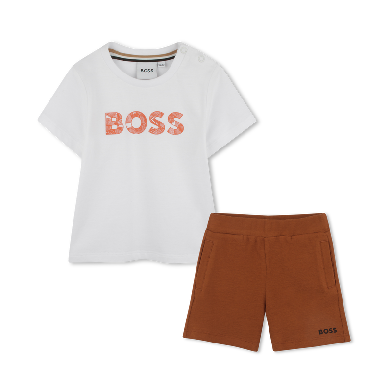 Ensemble T-shirt et bermuda BOSS 
                    GARCON