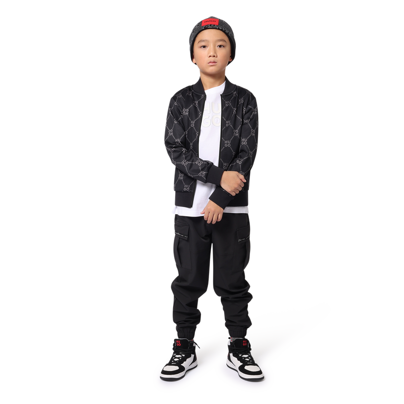 Cardigan de jogging molletonné Hugo 
                    GARCON