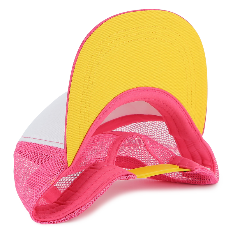 Casquette réglable bi-matière Hugo 
                    FILLE