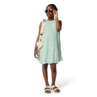 Robe ceremonie sans manches, SAGE, hi-res