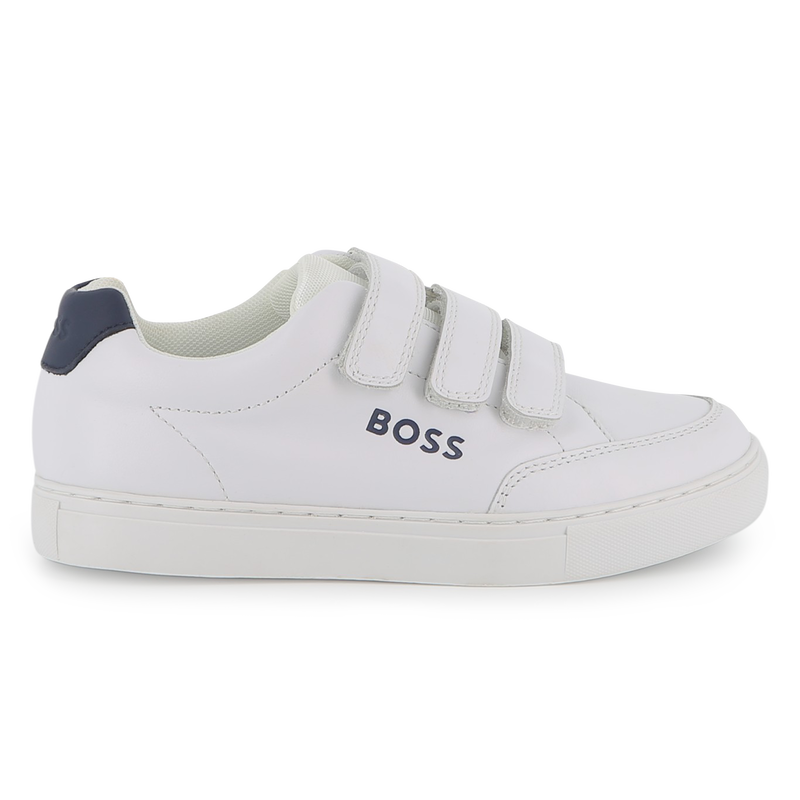 Baskets en cuir de vachette BOSS 
                    GARCON