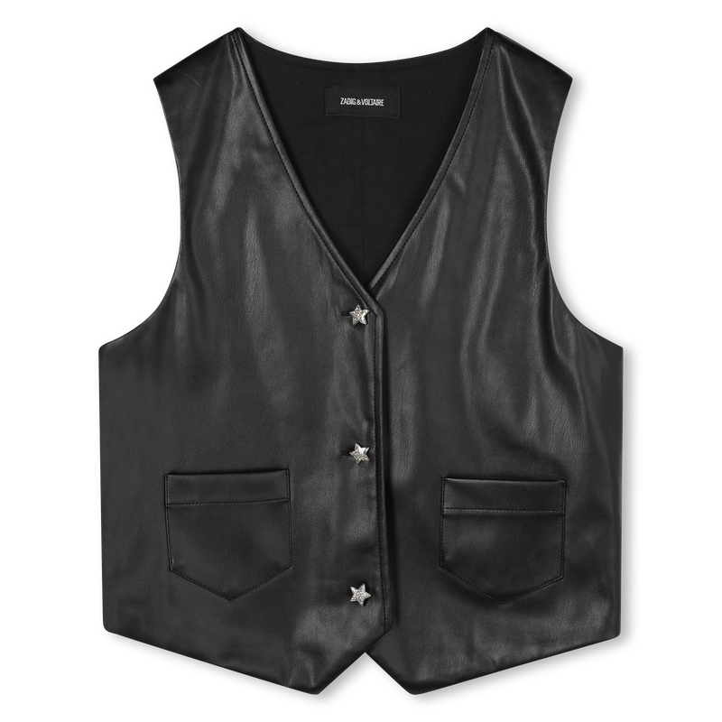 Gilet simili sans manches ZADIG & VOLTAIRE 
                    FILLE