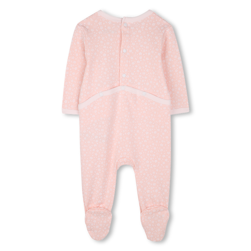Pyjama pressionné en coton KENZO KIDS 
                    FILLE