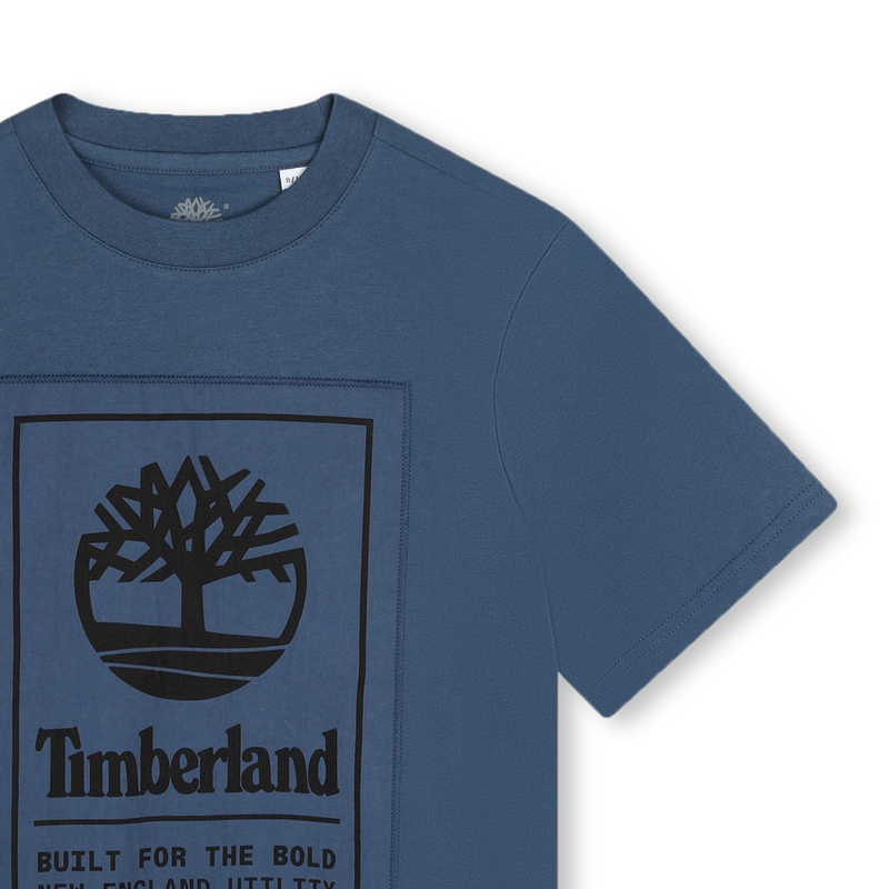 T-shirt sigle sur étiquette TIMBERLAND 
                    GARCON