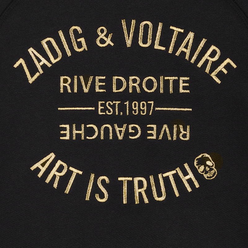 Sweat-shirt en molleton ZADIG & VOLTAIRE 
                        FILLE