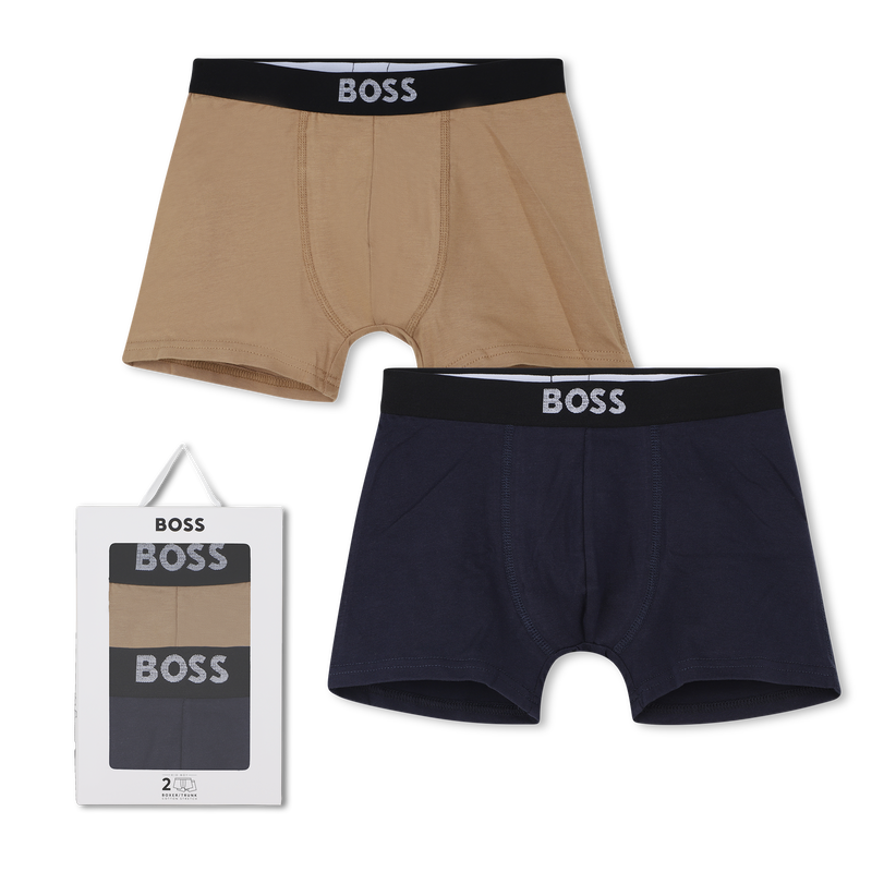 Lot de 2 boxers en jersey BOSS 
                    GARCON