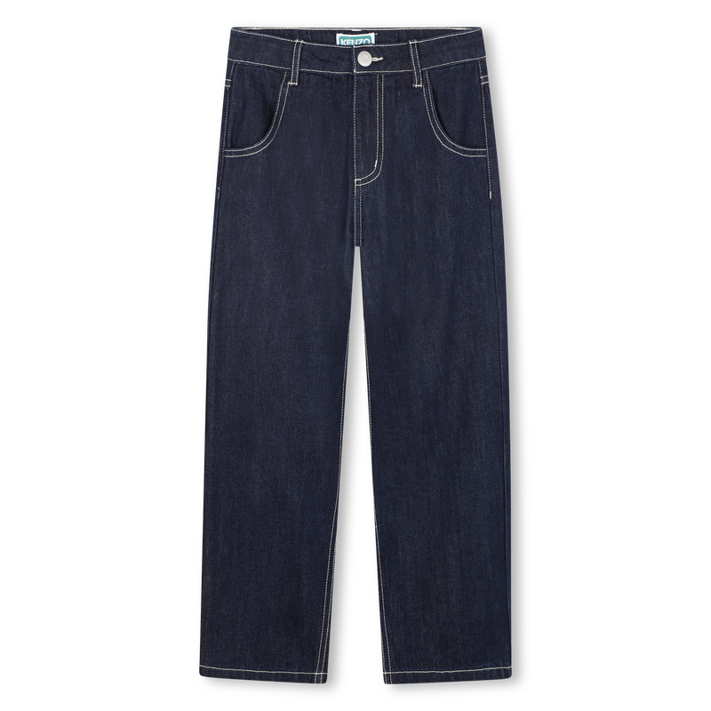 Pantalon en denim KENZO KIDS 
                    GARCON