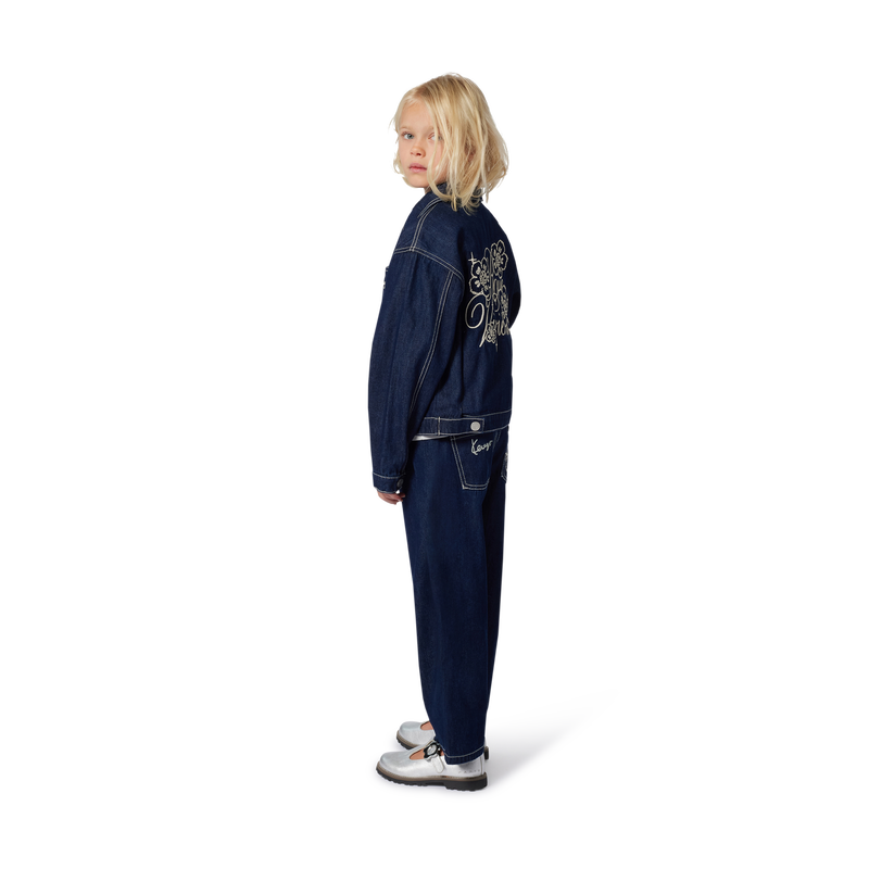 Veste en denim KENZO KIDS 
                    FILLE