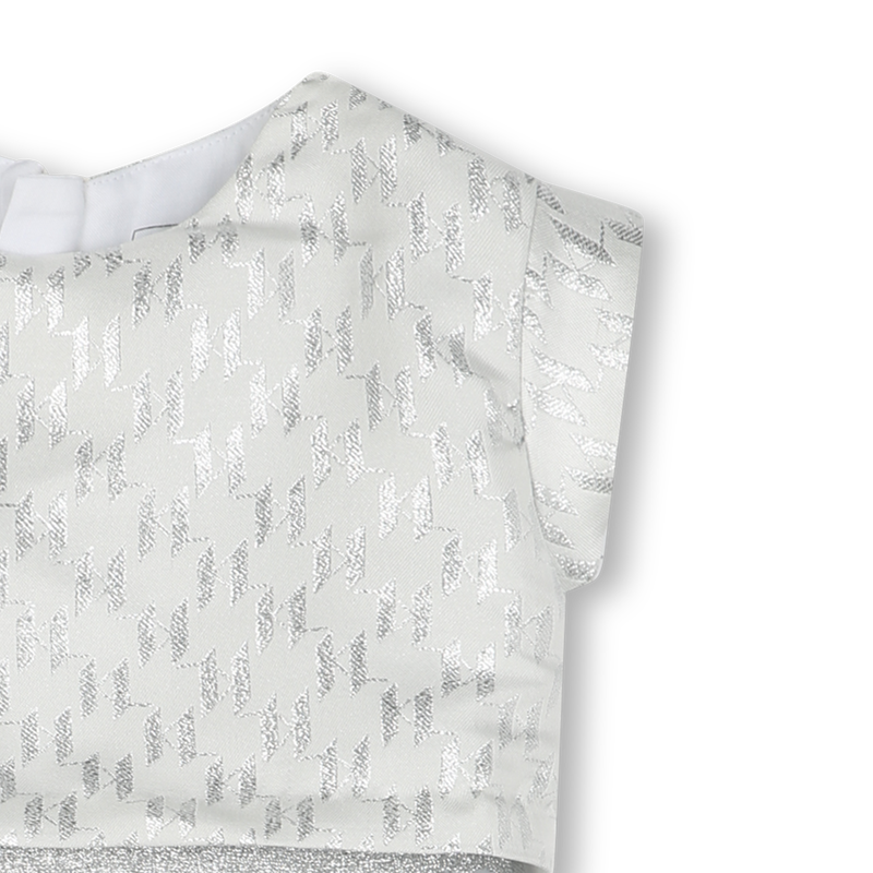 Robe esprit couture imprimée KARL LAGERFELD KIDS 
                    FILLE