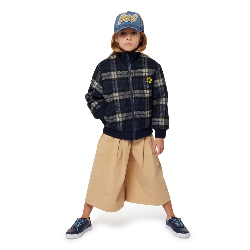 Pantalon large à fronces KENZO KIDS 
                    FILLE