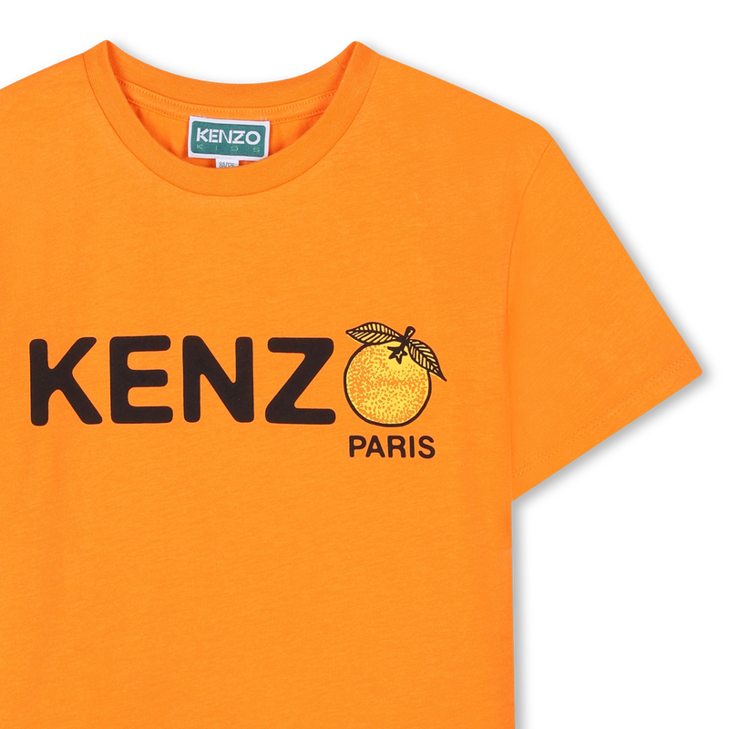 T-shirt manches courtes coton KENZO KIDS 
                    GARCON