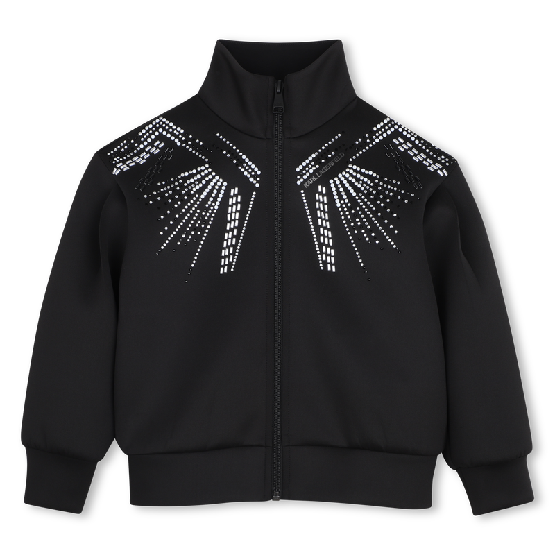 Cardigan col montant KARL LAGERFELD KIDS 
                        FILLE
