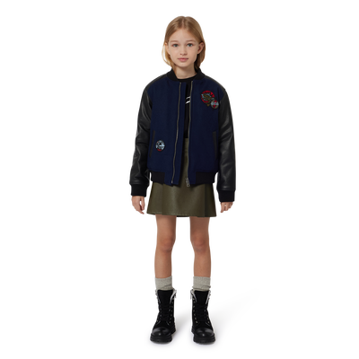 Bottines à lacets en cuir de vachette ZADIG & VOLTAIRE FILLE