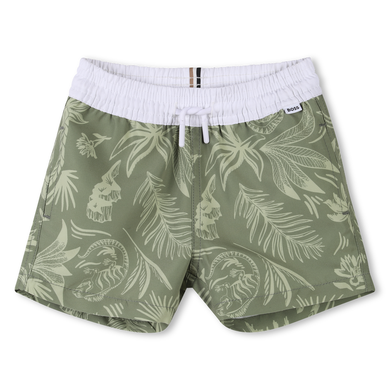 Short de bain &agrave; motifs BOSS 
                        GARCON