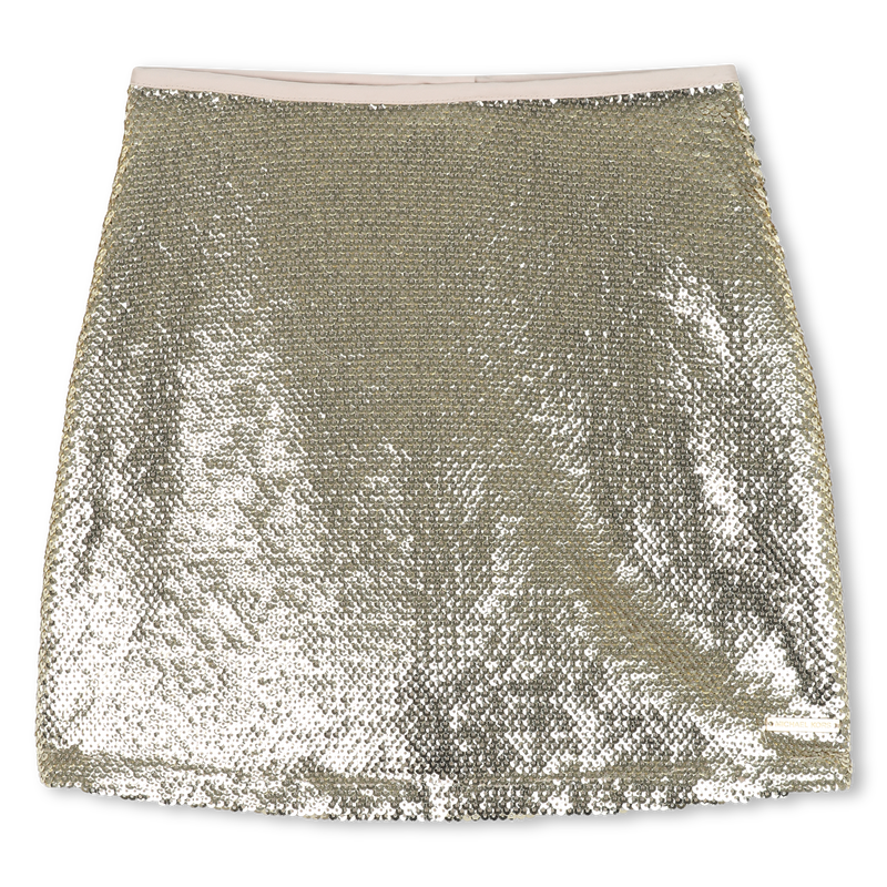 Jupe courte en polyester MICHAEL KORS 
                    FILLE