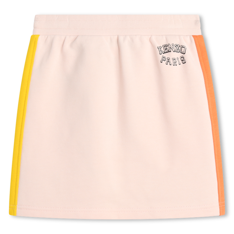 Jupe en molleton avec poches KENZO KIDS 
                    FILLE
