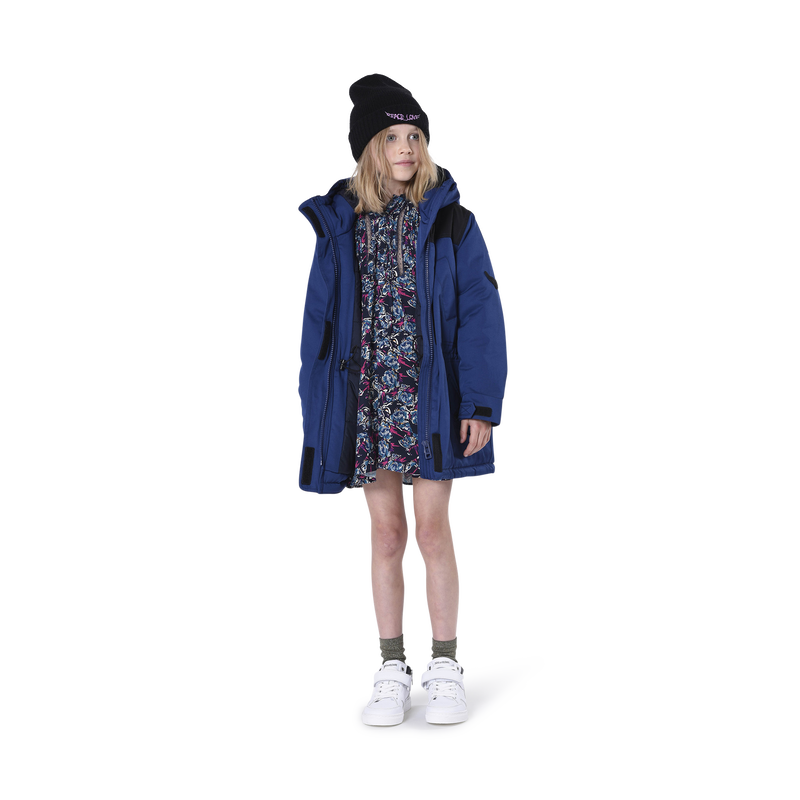 Robe imprimée plastron plissé ZADIG & VOLTAIRE 
                    FILLE