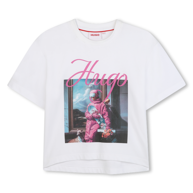 T-shirt à manches courtes Hugo 
                    FILLE