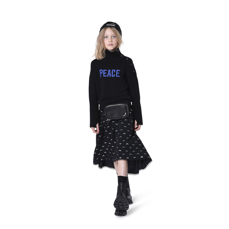 Pull boutonné à col roulé ZADIG & VOLTAIRE 
                    FILLE